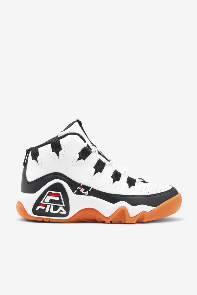 Fila Grant Hill 1 Tarvos White Sneakers Mens - NZ 79285-AXHR